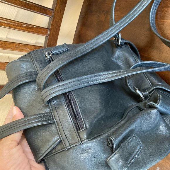 Black Tignanello Backpack - Picture 2 of 7